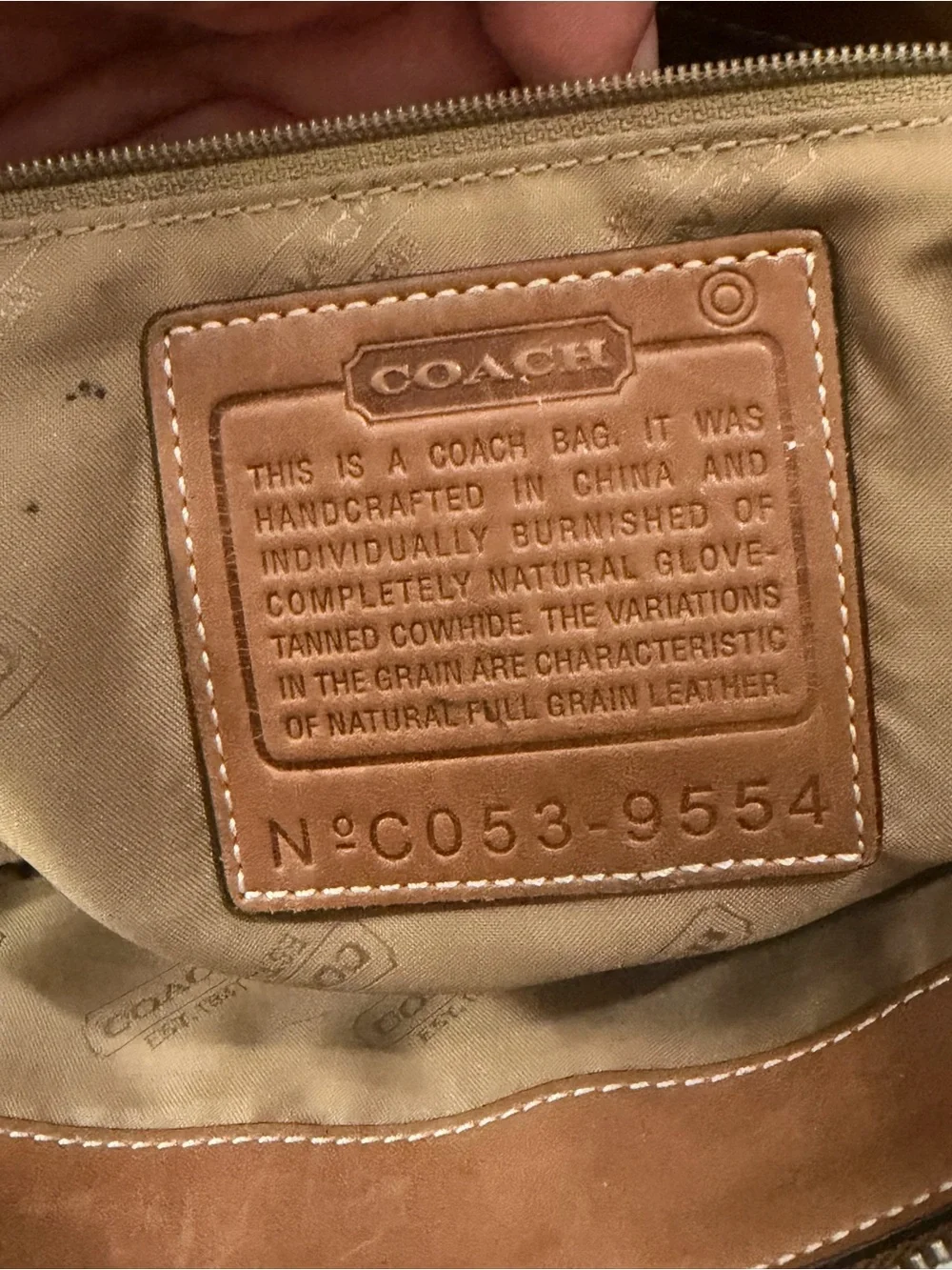 Coach shoulder bag